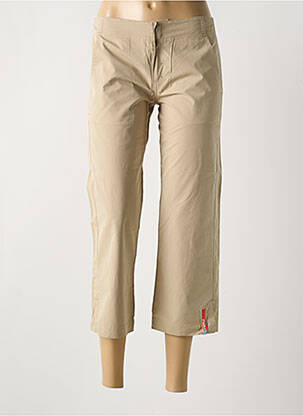 Pantacourt coupe droite beige ROXY femme
