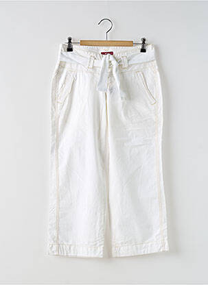 Pantacourt coupe droite blanc MEXX femme