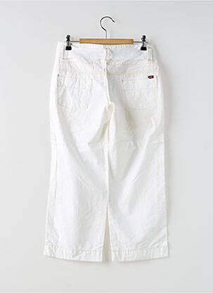 Pantacourt coupe droite blanc MEXX femme