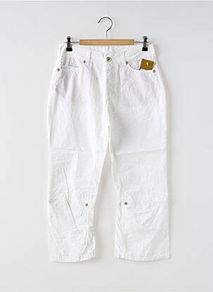 Pantacourt coupe droite blanc FREEMAN T.PORTER femme