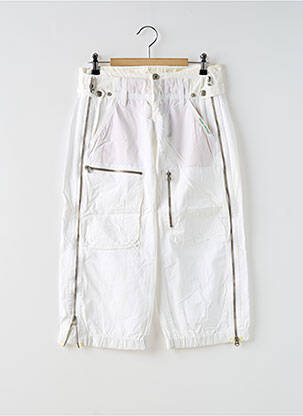 Pantacourt coupe droite blanc FREEMAN T.PORTER femme