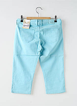 Pantacourt coupe droite bleu PEPE JEANS femme