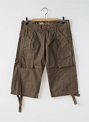 Bermuda coupe droite vert MEXX femme