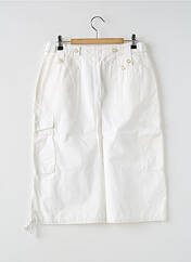 Jupe mi-longue blanc OXBOW pour femme seconde vue