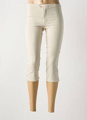 Pantacourt beige LOIS pour femme
