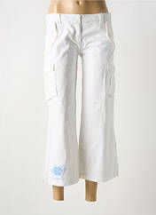 Pantalon 7/8 blanc BIG STAR pour femme seconde vue