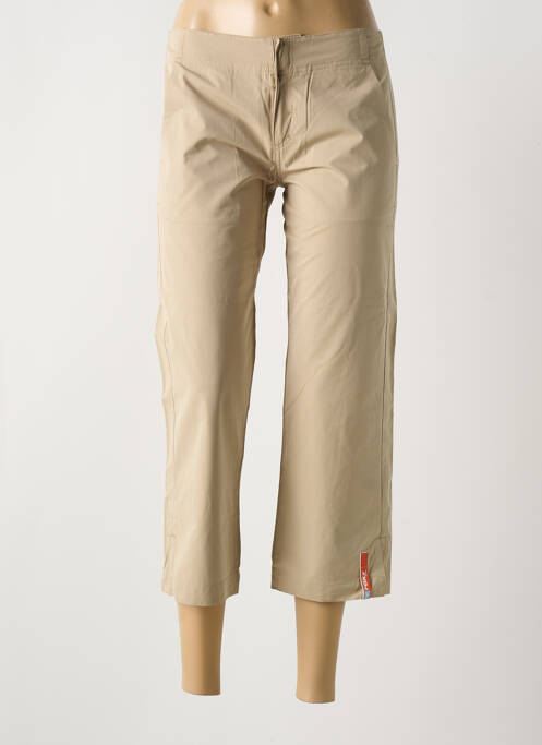Pantacourt coupe droite beige ROXY femme