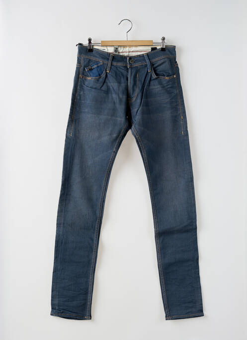 Jeans coupe slim bleu LE TEMPS DES CERISES pour femme