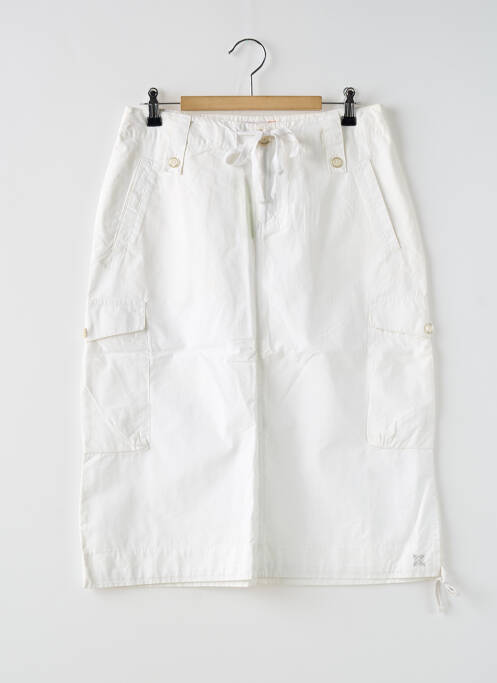 Jupe mi-longue blanc OXBOW pour femme