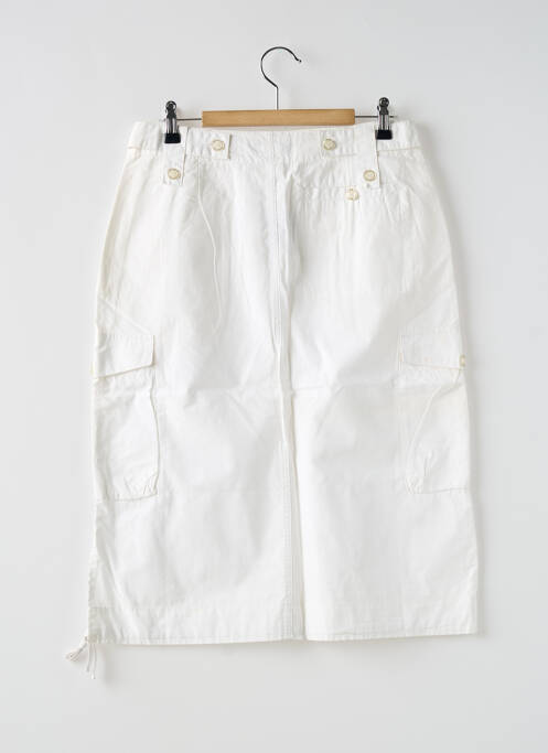Jupe mi-longue blanc OXBOW pour femme