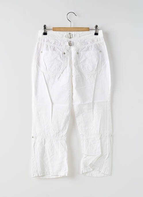 Pantacourt blanc FREEMAN T.PORTER pour femme