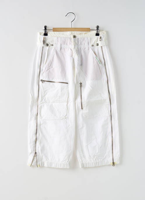 Pantacourt blanc FREEMAN T.PORTER pour femme