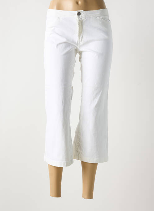 Pantacourt blanc TEDDY SMITH pour femme