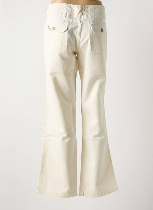 Pantalon droit beige AVIATIC pour femme