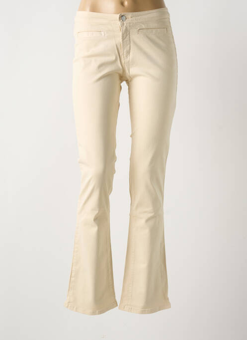 Pantalon droit beige CIMARRON pour femme