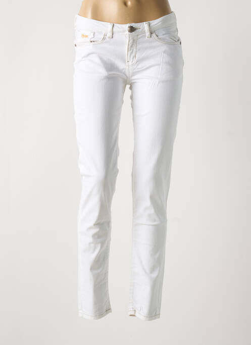 Pantalon slim blanc GUESS pour fille