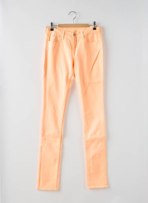 Pantalon slim orange LE TEMPS DES CERISES fille