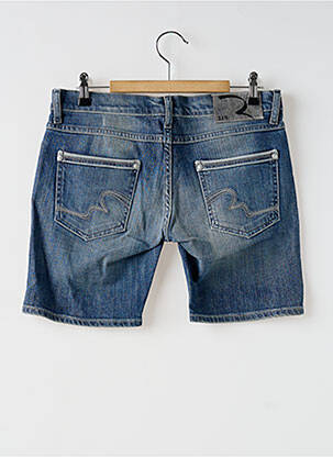 Short tissage denim bleu RWD femme