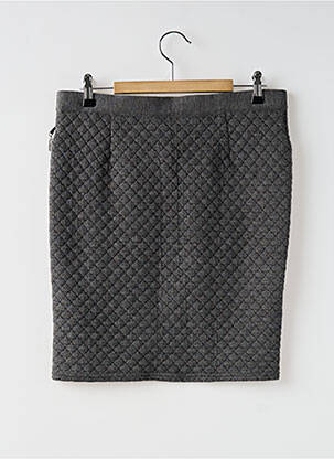 Jupe courte gris LOLA ESPELETA femme