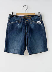 Short bleu LA BRIGADA INTERNACIONAL pour femme seconde vue