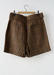 Short marron LILI SIDONIO pour femme seconde vue