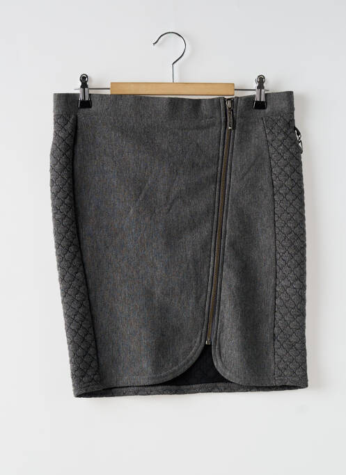 Jupe courte gris LOLA ESPELETA pour femme