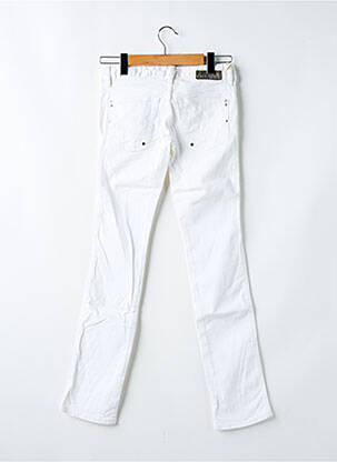 Jeans coupe slim stretch blanc DIESEL fille