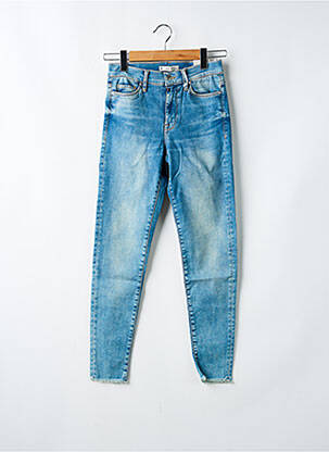 Jeans coupe slim stretch taille normale bleu CUP OF JOE DENIM femme