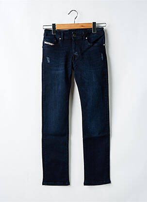 Jeans coupe slim stretch taille ajustable bleu DIESEL garçon