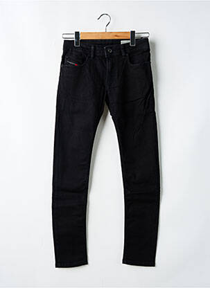 Jeans coupe slim stretch taille ajustable noir DIESEL enfant