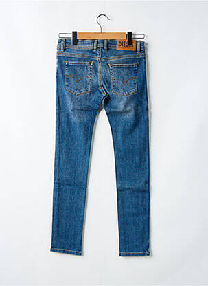 Jeans coupe slim stretch taille ajustable bleu DIESEL enfant