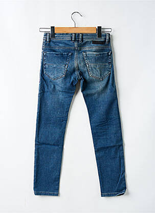 Jeans coupe slim stretch taille ajustable bleu DIESEL garcon