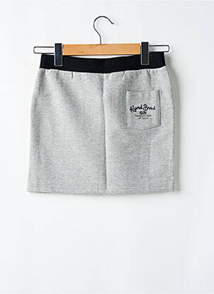 Jupe courte poches gris KAPORAL fille