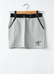 Jupe courte gris KAPORAL pour fille seconde vue
