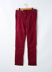 Pantalon chino rouge KAPORAL pour enfant seconde vue