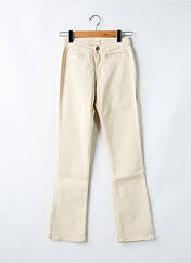 Pantalon droit beige CIMARRON pour fille seconde vue