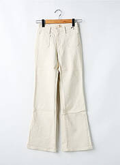 Pantalon droit beige CIMARRON pour fille seconde vue