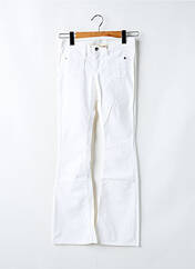 Pantalon droit blanc RWD pour fille seconde vue