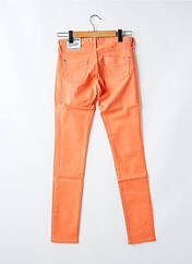 Pantalon slim orange PEPE JEANS pour fille seconde vue