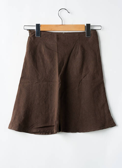 Jupe mi-longue marron CIMARRON pour fille