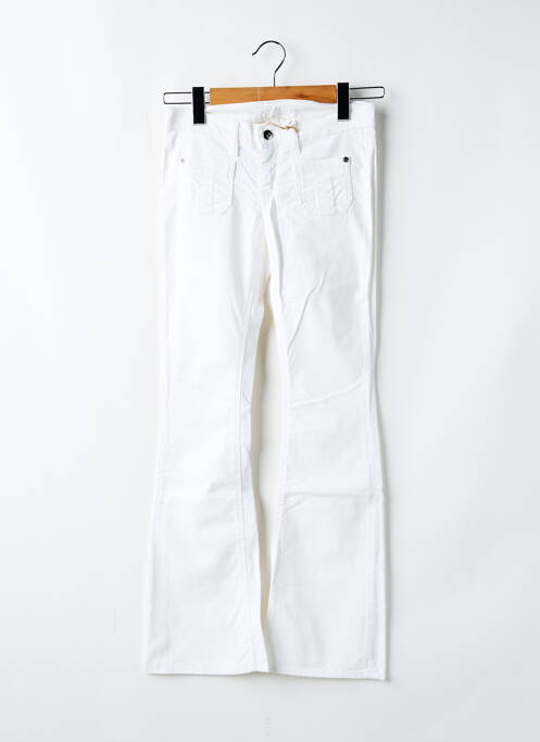 Pantalon droit blanc RWD pour fille