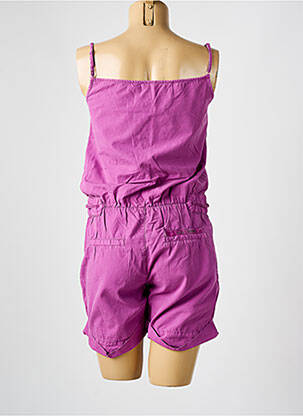 Combishort coupe cintrée fines bretelles violet LE TEMPS DES CERISES fille