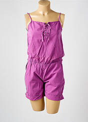 Combishort violet LE TEMPS DES CERISES pour fille seconde vue