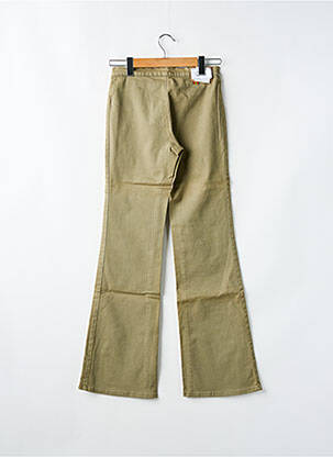 Pantalon flare stretch vert CIMARRON fille
