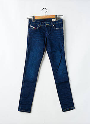 Jeans coupe slim stretch bleu DIESEL fille