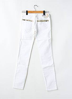 Jeans coupe slim stretch blanc DIESEL fille