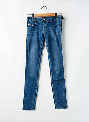 Jeans coupe slim stretch bleu DIESEL fille