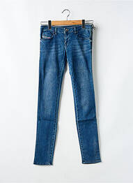 Jeans coupe slim stretch bleu DIESEL fille