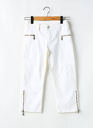 Pantacourt poches blanc CIMARRON fille