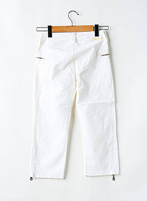Pantacourt poches blanc CIMARRON fille